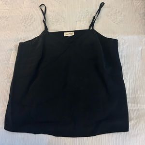 Universal standard black tank top